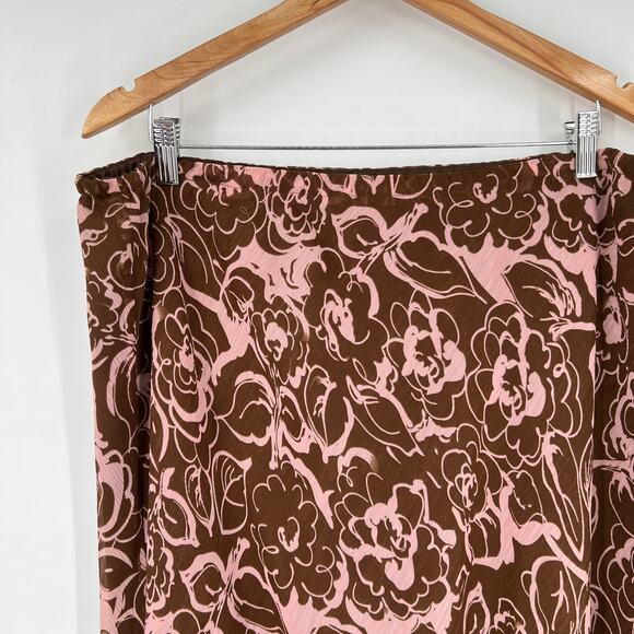 Y2k Vintage East 5th Floral Pink Fairy Slip Skirt Plus Size 1X - Picture 6 of 6